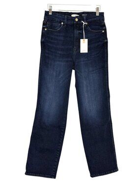 Good American Curve Straight Super High Rise Jeans Denim 6 8 10 12 NWT